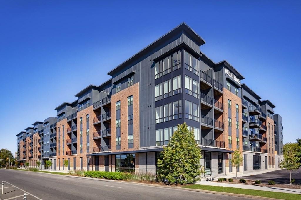 Modern multifamily apartment community